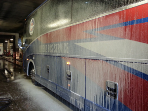 Charter Bus Cleaning