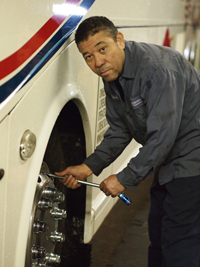 Lorenz charter bus mechanic